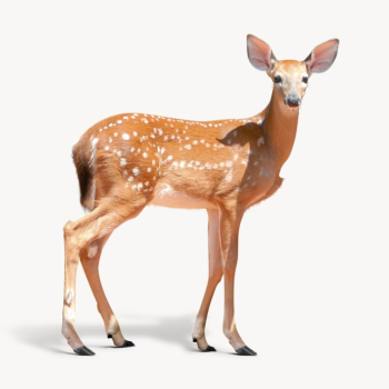Deer isolated on white, animal | Free Photo - rawpixel Deer isolated on white, animal | Free Photo - rawpixel