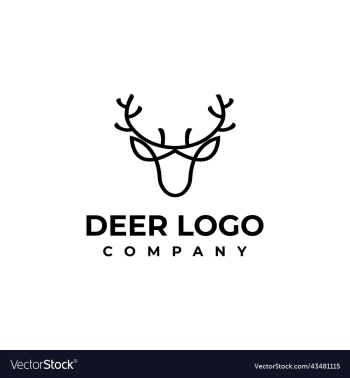 deer line logo deer line logo