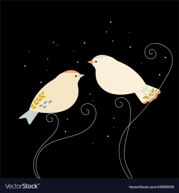 delicate and elegant wallpaper with birds delicate and elegant wallpaper with birds