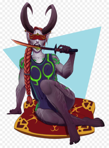 Demon Illustration Cartoon Legendary creature Supervillain - demon 