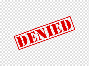 Denied Stamp Transparent Denied Stamp Transparent