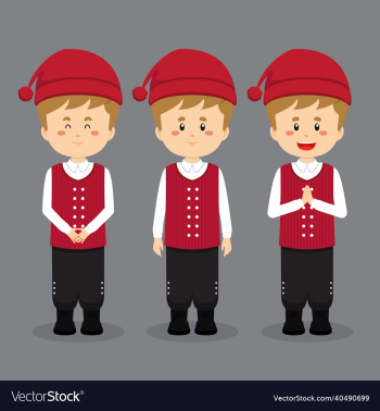 denmark character with various expression denmark character with various expression