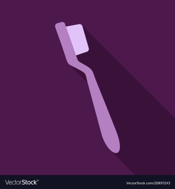 Dental concept toothbrush with toothpaste vector image Dental concept toothbrush with toothpaste vector image