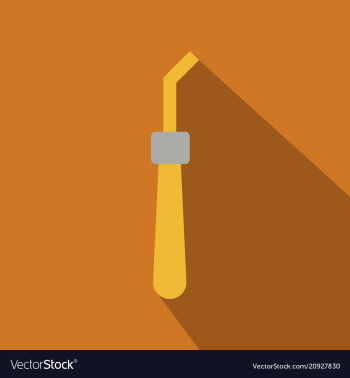 Dentists instrument icon elements of dental icon vector image Dentists instrument icon elements of dental icon vector image