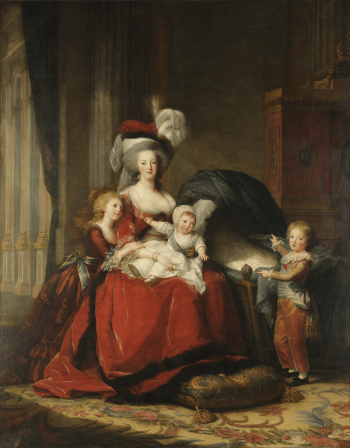 Depicted people: Marie-Antoinette, Marie-Thérèse, Louis-Charles | Free Photo - rawpixel
