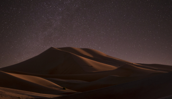 Desert during Nighttime