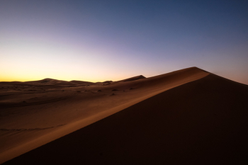 Desert Sand during Golden Hour Desert Sand during Golden Hour