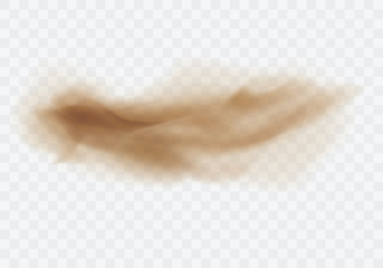 Desert sandstorm, brown dusty cloud on transparent Free Vector Desert sandstorm, brown dusty cloud on transparent Free Vector