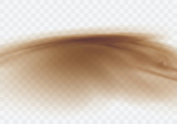 Desert sandstorm, brown dusty cloud on transparent Free Vector Desert sandstorm, brown dusty cloud on transparent Free Vector