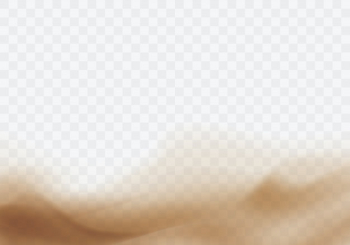 Desert sandstorm, brown dusty cloud on transparent Free Vector Desert sandstorm, brown dusty cloud on transparent Free Vector
