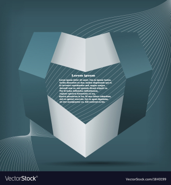 Design element vector image Design element vector image