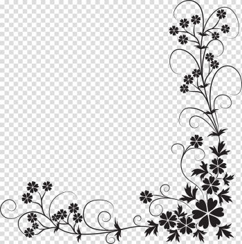 Desktop Black and white Red, corner line transparent background PNG clipart