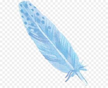 Desktop Wallpaper Image Screensaver Coloroll Journey Feather Wallpaper - blue feather 