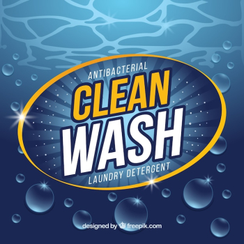 Detergent background with bubbles Detergent background with bubbles