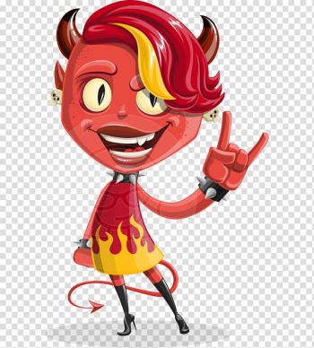 Devil Cartoon, watercolor cute transparent background PNG clipart Devil Cartoon, watercolor cute transparent background PNG clipart
