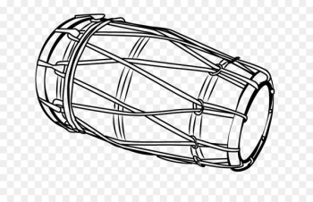 Dholak Drawing Image Line art - musical instruments Dholak Drawing Image Line art - musical instruments
