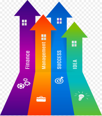 Diagram Infographic - Dynamic arrow 