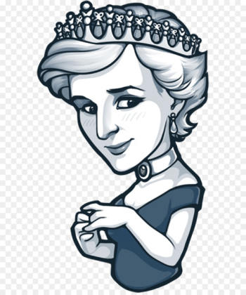 Diana, Princess of Wales Sticker Telegram Author - others Diana, Princess of Wales Sticker Telegram Author - others
