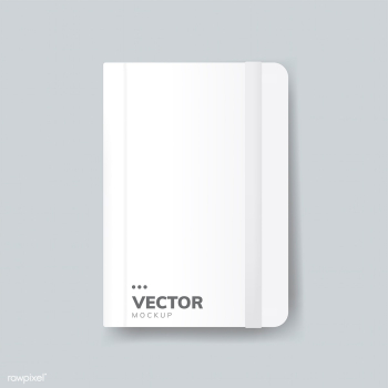 Diary cover design mockup vector | Free stock vector - 496476