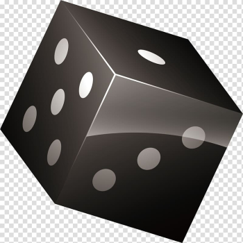 Dice Casino, Black dice transparent background PNG clipart Dice Casino, Black dice transparent background PNG clipart