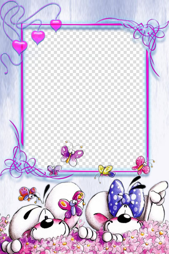 Diddl Comics Cartoon , frame transparent background PNG clipart