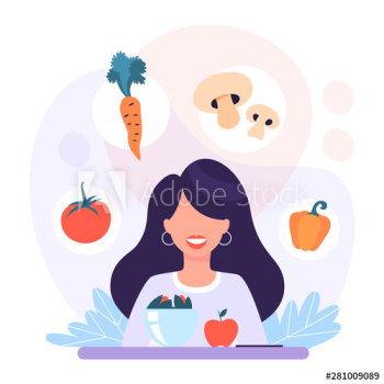 Diet web banner concept Diet web banner concept