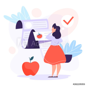 Diet web banner concept Diet web banner concept