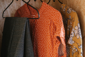 Different Clothings On A Hanger Different Clothings On A Hanger