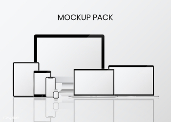 Digital device mockup set | Free stock vector - 584533 Digital device mockup set | Free stock vector - 584533