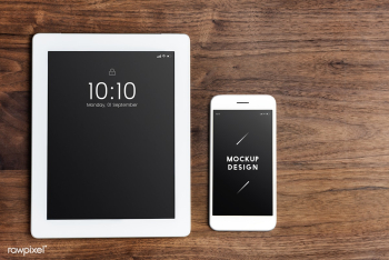 Digital devices screen mockup template | Free stock psd mockup - 527468