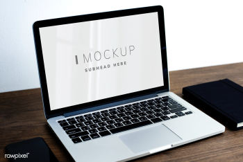 Digital laptop device | Free stock psd mockup - 527587