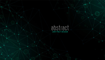Digital low poly mesh technology background Free Vector Digital low poly mesh technology background Free Vector