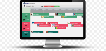 Digital marketing Management Advertising Calendar - Marketing 