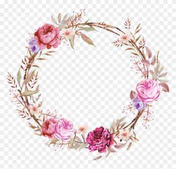 Digital,templates,lojas Vitrual - Brasão De Flores Png Digital,templates,lojas Vitrual - Brasão De Flores Png