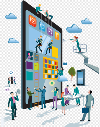 Digital transformation Digital marketing Business Company, work, company, service, information Technology png