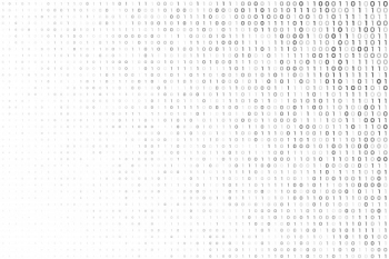 Digital white background with binary code numbers Free Vector Digital white background with binary code numbers Free Vector