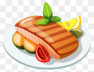 Dinner Plate Clipart Main Course - Food Png Clipart Transparent ...