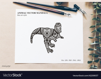 dinos mandala line art style boho style dinos mandala line art style boho style