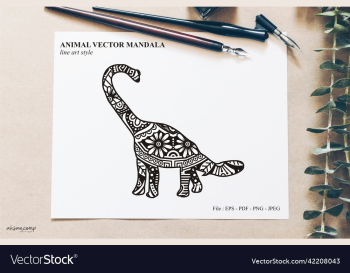 dinos mandala line art style boho style dinos mandala line art style boho style