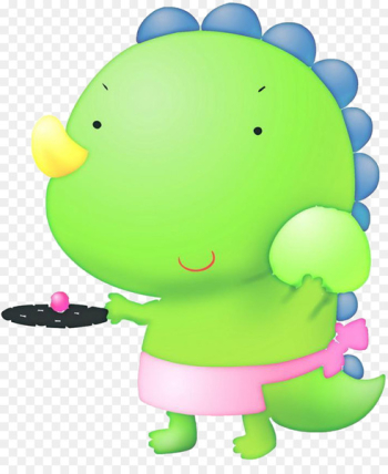 Dinosaur Cartoon Cuteness Illustration - Dinosaur movement Dinosaur Cartoon Cuteness Illustration - Dinosaur movement