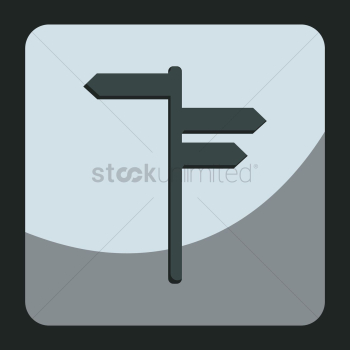 Direction board Direction board