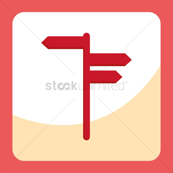 Direction board Direction board