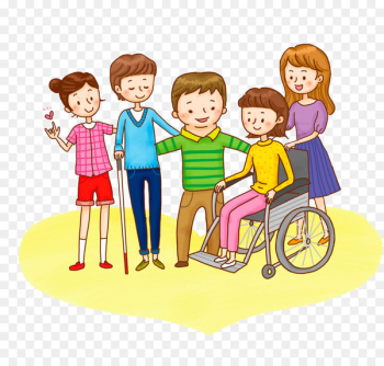 Disability uc758uc815ubd80uc2dcuc7a5uc560uc778ubd80ubaa8ud68c Clip art - A group of children 