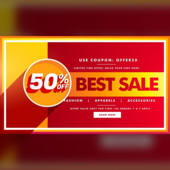 Discount banner Discount banner