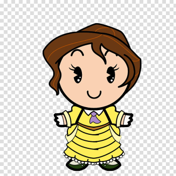 Disney Cuties, female anime character illustration transparent background PNG clipart