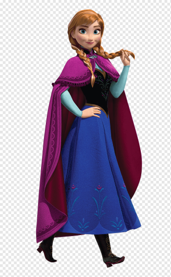 Disney Frozen Anna illustration, Frozen: Olafs Quest Elsa Anna Hans, Anna Background, purple, cartoons, disney Princess png