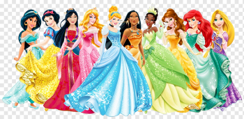 Disney Princesses, Ariel Cinderella Rapunzel Princess Aurora Fa Mulan, Disney Princess, cartoon, doll, princess png