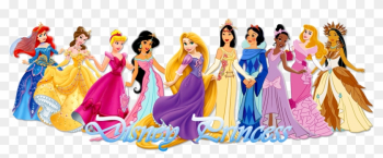 Disney Princesses Clipart - Disney Princess Background Png ...