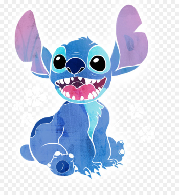 Disney's Stitch: Experiment 626 Lilo Pelekai Ohana Drawing - watercolor birthday 
