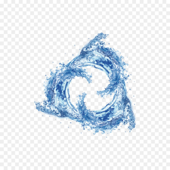 Dispersion Whirlpool Vortex Illustration - Creative vortex water waves 